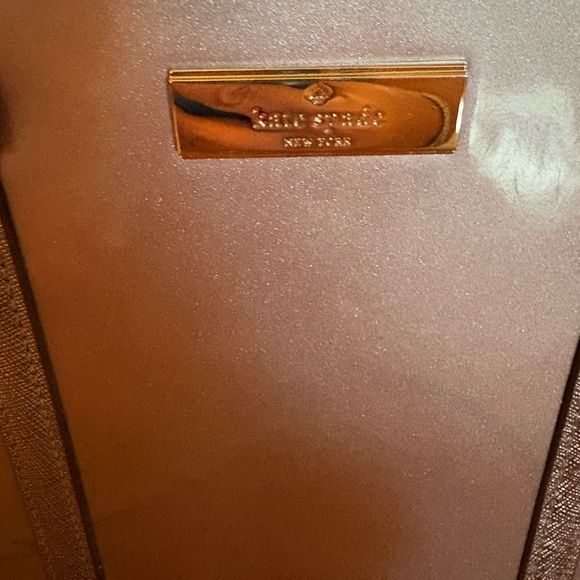 Kate Spade Cameron Street Small Hayden Metallic Wisteria Purple Crossbody - Picture 2 of 15